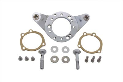 Air Cleaner Bracket Kit Chrome Billet