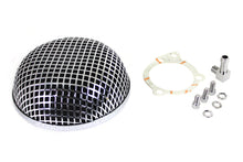 Charger l'image dans la galerie, Wyatt Gatling Round Mesh Air Cleaner Chrome