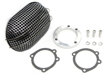 Charger l'image dans la galerie, Chrome Oval Mesh Air Cleaner