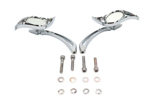 Charger l'image dans la galerie, Villain Mirror Set with Spear Stems Chrome