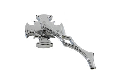 Rotar Mirror Chrome with Billet Diamond Stem