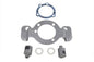 Breather and Bracket Kit Chrome