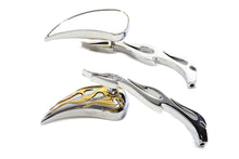 Charger l'image dans la galerie, Chrome Billet Teardrop Mirror Set