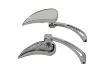 Charger l'image dans la galerie, Chrome Billet Teardrop Mirror Set