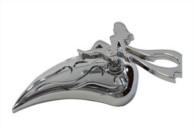 Teardrop Mirror Set Chrome