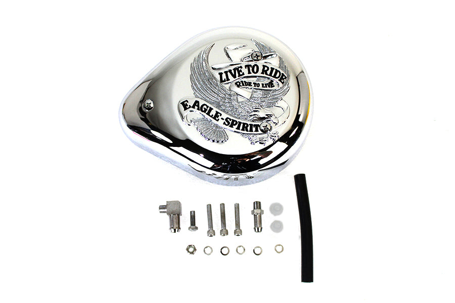Live to Ride Teardrop Air Cleaner