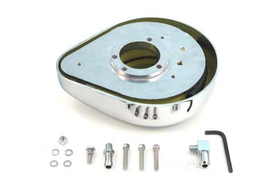 Teardrop Air Cleaner Smooth