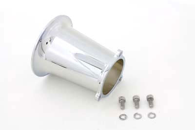 Chrome 4 inch Velocity Stack S&S