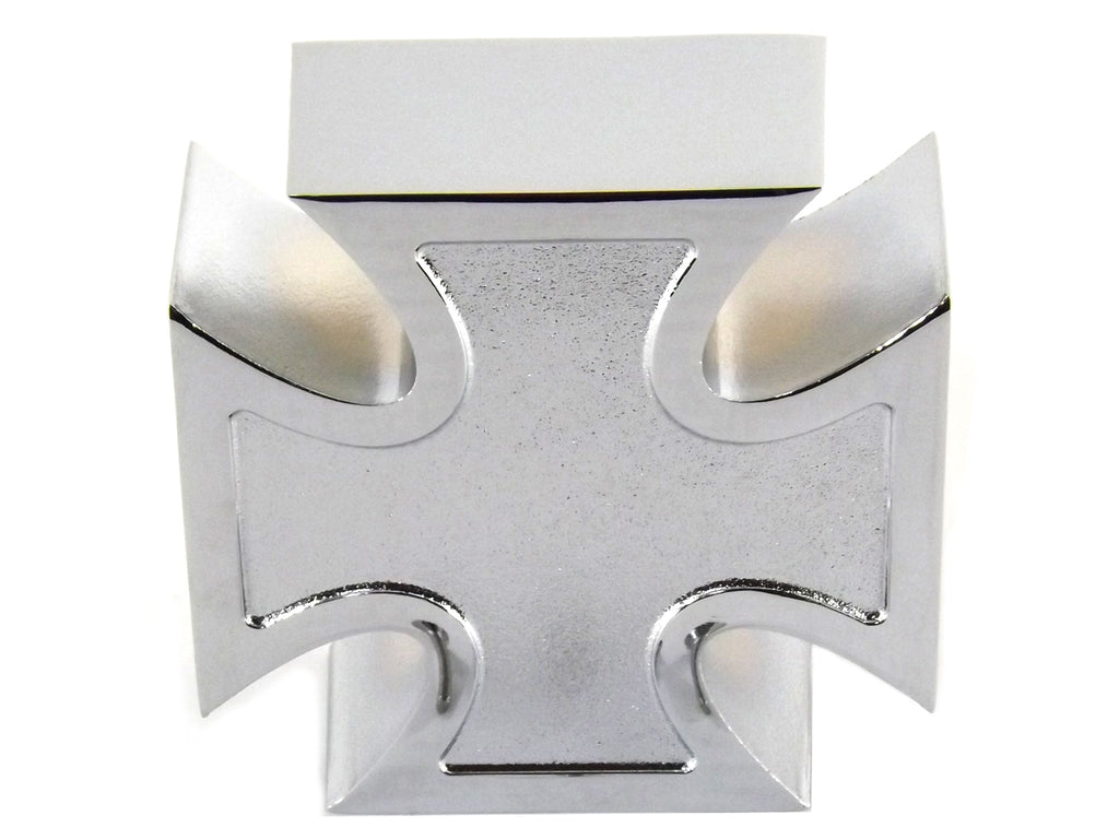 Chrome Maltese Cross Air Cleaner Cover