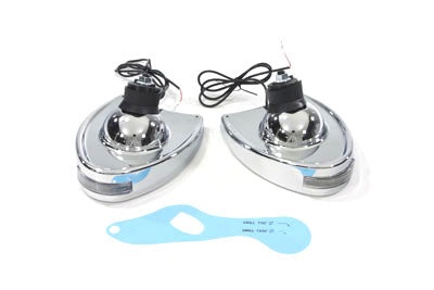 Fairing Mirror Set Chrome