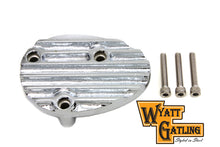 Charger l'image dans la galerie, Wyatt Gatling Chrome Finned Carburetor Cover