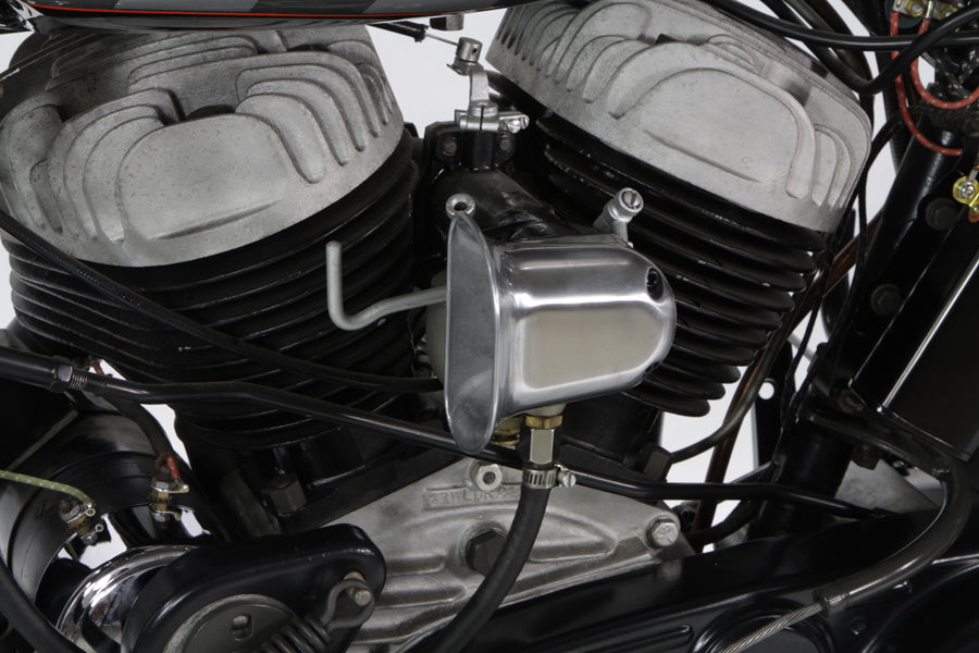 Linkert Carburetor Air Scoop Polished