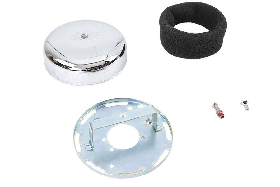 7 inch Round Air Cleaner Chrome
