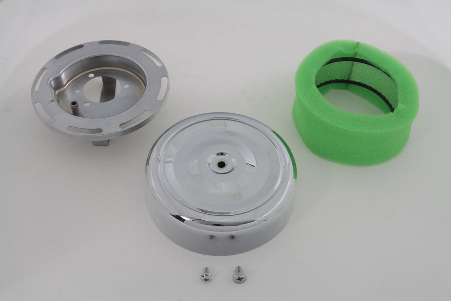 7 inch Round Air Cleaner Chrome
