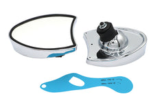 Charger l'image dans la galerie, Chrome Touring Style Mirror Set