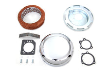 Charger l'image dans la galerie, 7 inch Round Air Cleaner Assembly Chrome