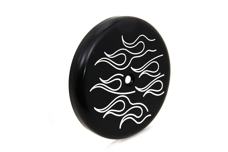 Black Ball Milled Air Cleaner Cover