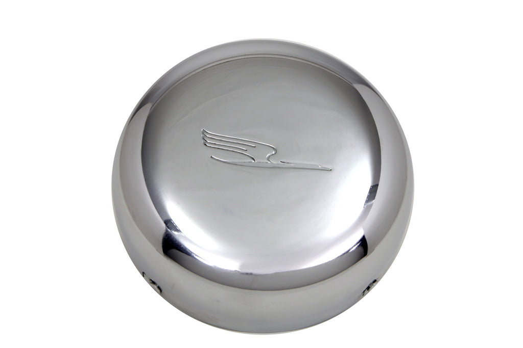 7 inch Linkert Bird J-Slot Style Air Cleaner Assembly Chrome