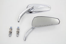 Charger l'image dans la galerie, Chrome Tribal Teardrop Mirrors with Billet Stems