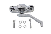 Charger l'image dans la galerie, 3 Skull Mirror with Billet Wing Stem