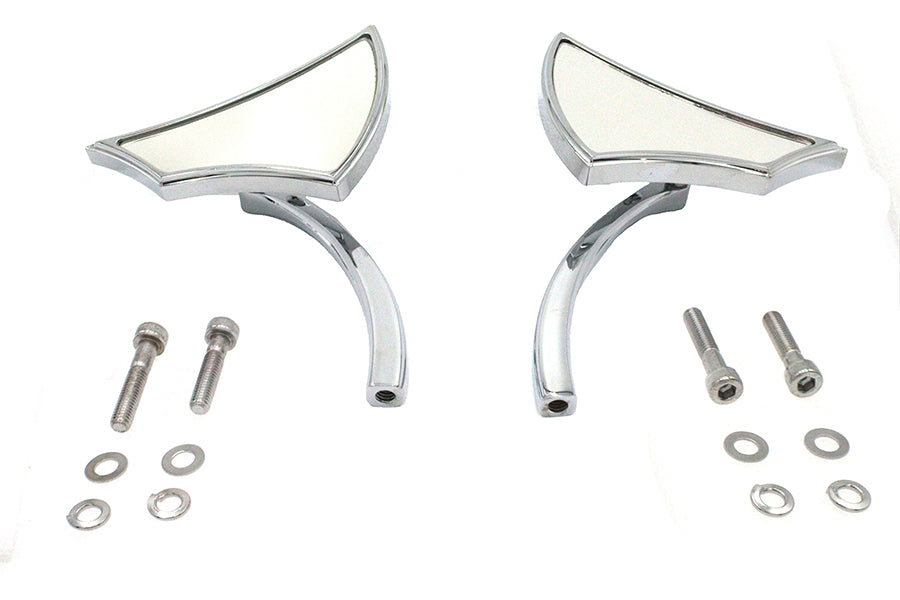 Axe Style Mirror Set