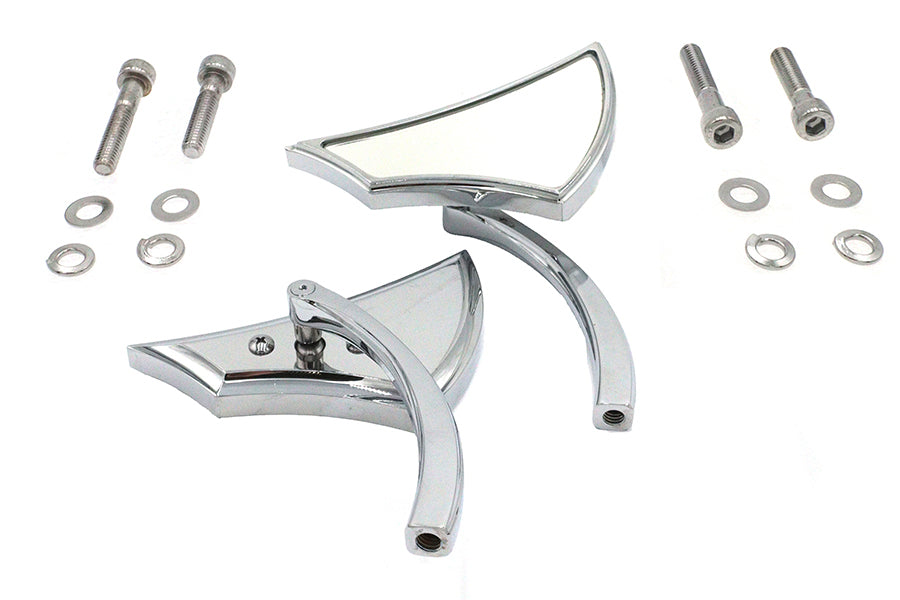 Axe Style Mirror Set