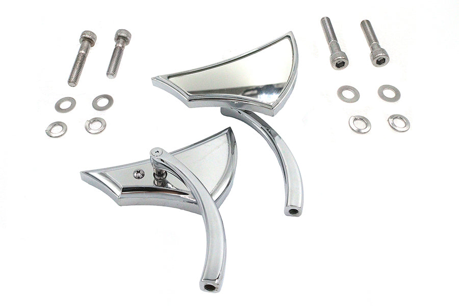 Axe Style Mirror Set