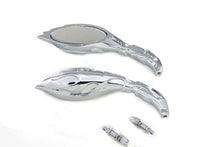 Charger l'image dans la galerie, Flame Mirror Set Chrome