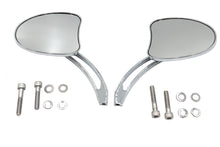 Charger l'image dans la galerie, Mini Tapered Mirror Set with Long Slotted Stem