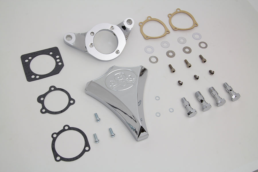 Chrome Wyatt Gatling Air Cleaner Assembly
