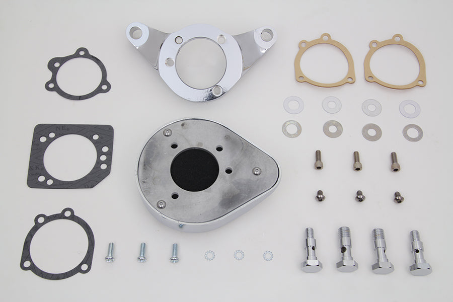 Chrome Wyatt Gatling Air Cleaner Assembly