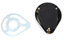 Charger l'image dans la galerie, 5 inch Teardrop Linkert Cover Kit Chrome