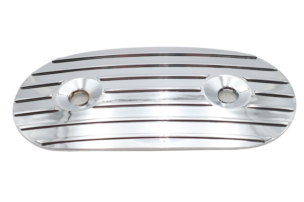Oval Air Cleaner Insert Chrome