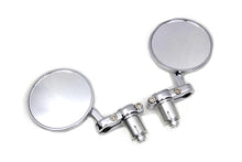 Load image into Gallery viewer, Cafe Style Mirror Set Chrome