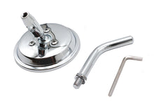 Charger l'image dans la galerie, 3 inch Round Mini Mirror Top Triple Tree Mount Chrome