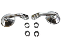 Charger l'image dans la galerie, Wyatt Gatling Round Mirror Set Chrome