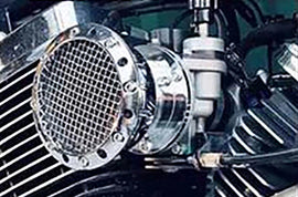 Ultima Screened CV Velocity Stack Chrome