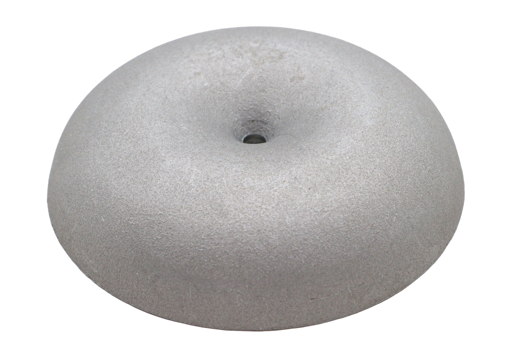 Dome 4-1/2 inch Air Cleaner Cover Natural Cast Aluminum