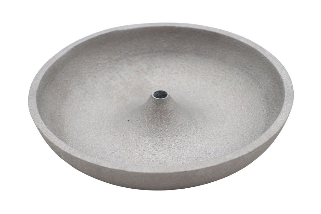 Dome 4-1/2 inch Air Cleaner Cover Natural Cast Aluminum
