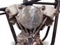 Teardrop Flame Air Cleaner Cover Natural Alloy