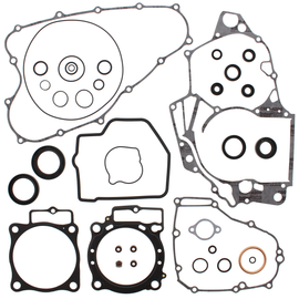Vertex Complete Gasket Set with Oil Seals, including various gaskets and seals, displayed on a plain background.