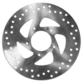 Brembo Serie Oro front brake rotor fixed 177-0003 with ventilated disc and mounting holes, used for high-performance braking systems.