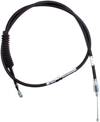 Motion Pro black vinyl clutch cable for hydraulic control lines, designed for motorcycles and off-road vehicles.