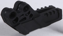 Load image into Gallery viewer, Acerbis black chain guide for motorcycle, showing close-up of durable plastic construction and mounting points.