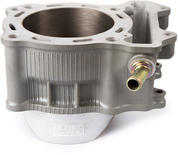 Cylinder Works engine cylinder for Kawasaki and Suzuki, featuring a standard 90.00mm bore, in a close-up view of the metal surface.