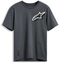 Alpine Star shaded SS Csf Tee in charcoal, XL size, featuring a casual short-sleeve t-shirt with subtle graphic design.