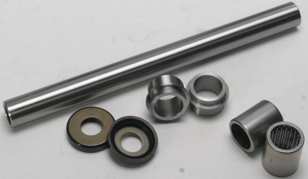 All Balls suspension swingarm bearing kit 22-81092 with metal bearings and rubber seals for motorcycle suspension system.