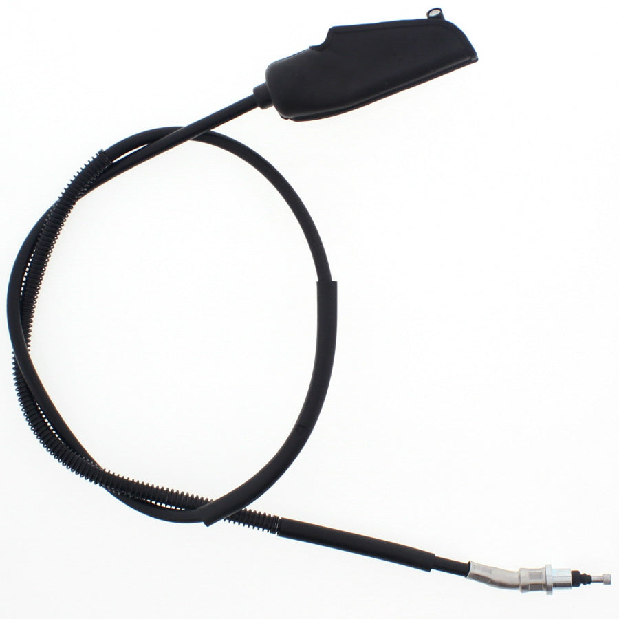 All Balls clutch cable 24-52111 for hydraulic control lines, showing the black cable with metal fittings and protective sheathing.