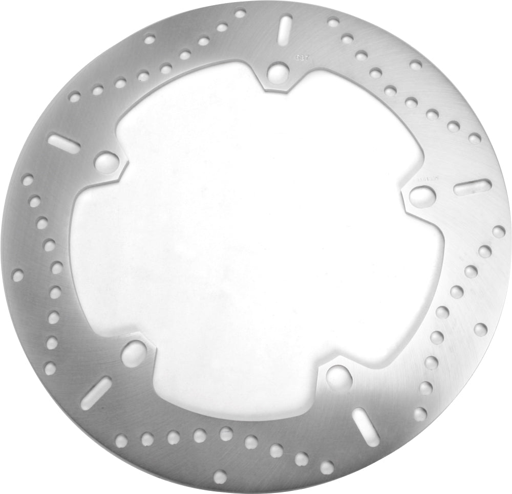 EBC Motorcycle Brakes street rotor 15-0687, durable brake rotor with vented design for motorcycle stopping power and safety.