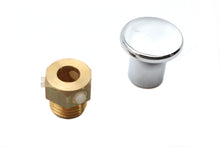 Load image into Gallery viewer, Carburetor Choke Cable Knob Chrome
